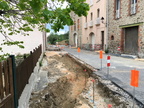 Les Grands travaux et aménagements dans le village.